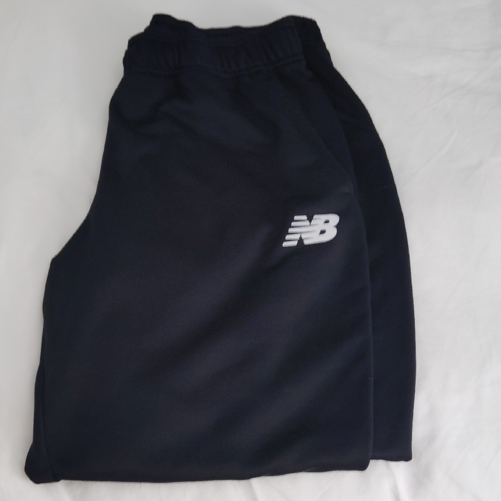 New Balance Kids Black Joggers